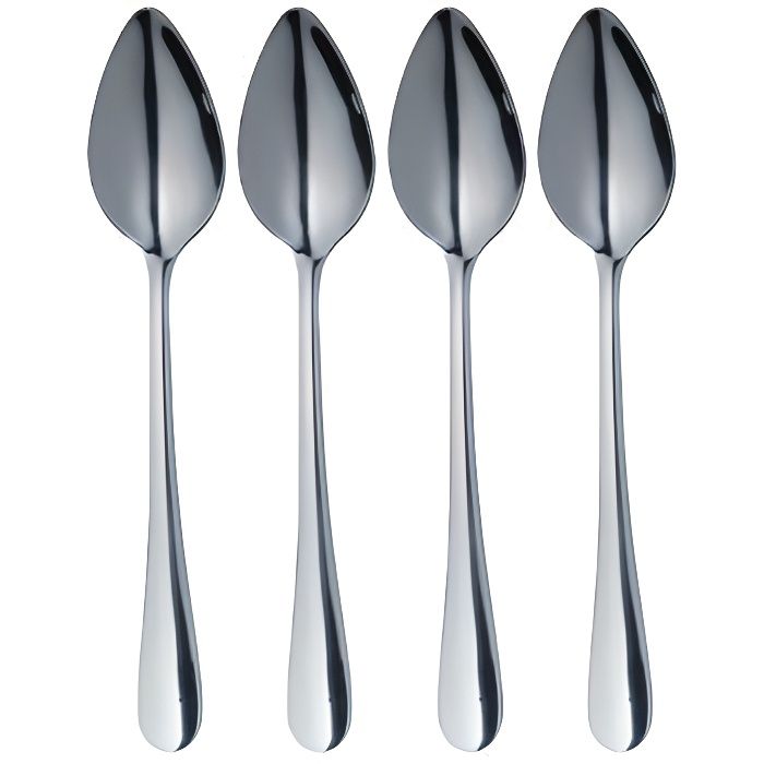 Master Class Lot de 4 cuillères à pamplemousse en acier inoxydable