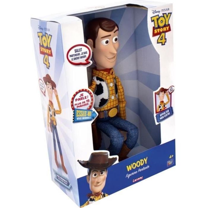 LANSAY - TOY STORY 4® - Woody - Personnage Parlant - Dès 4 ans