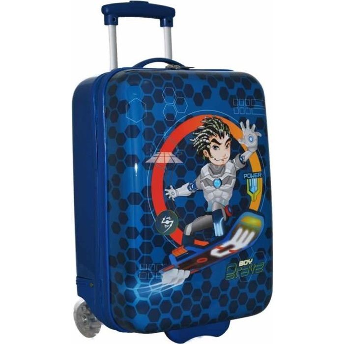 Valise enfant MADISSON -Boy Skate- - bleu