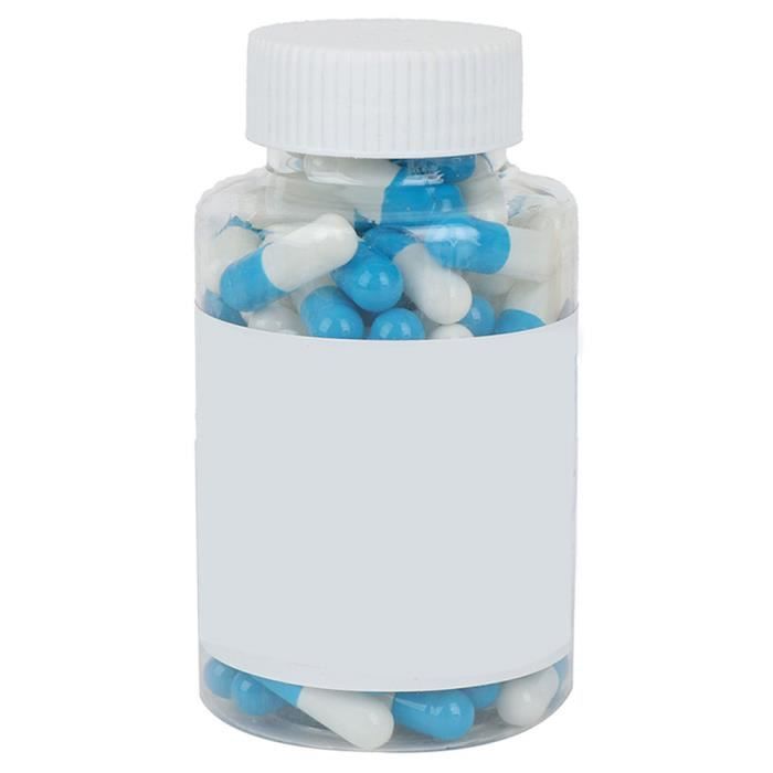 Capsule de gélatine vide transparent vacant capsule de capsule dure coquille couverture creuse claire gélatine gélatine bleu blanc-1