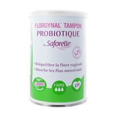 Saforelle Florgynal Tampon Probiotique Applicateur