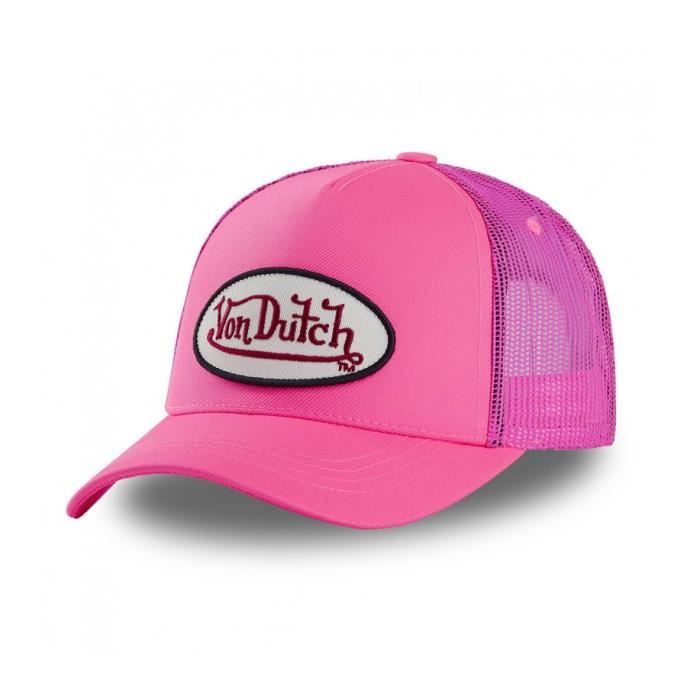 Von Dutch - Von Dutch Casquette Femme Style Trucker Rose