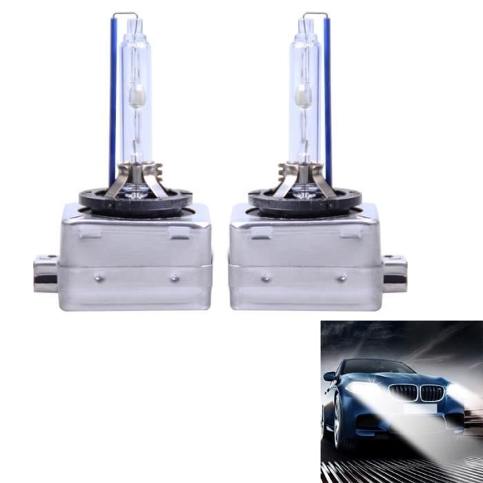 Phare Xénon Voiture 2 PCS D1S 35W 3800 LM 8000K ampoules Xenon HID Lights Lampes DC 12V lumière blanche