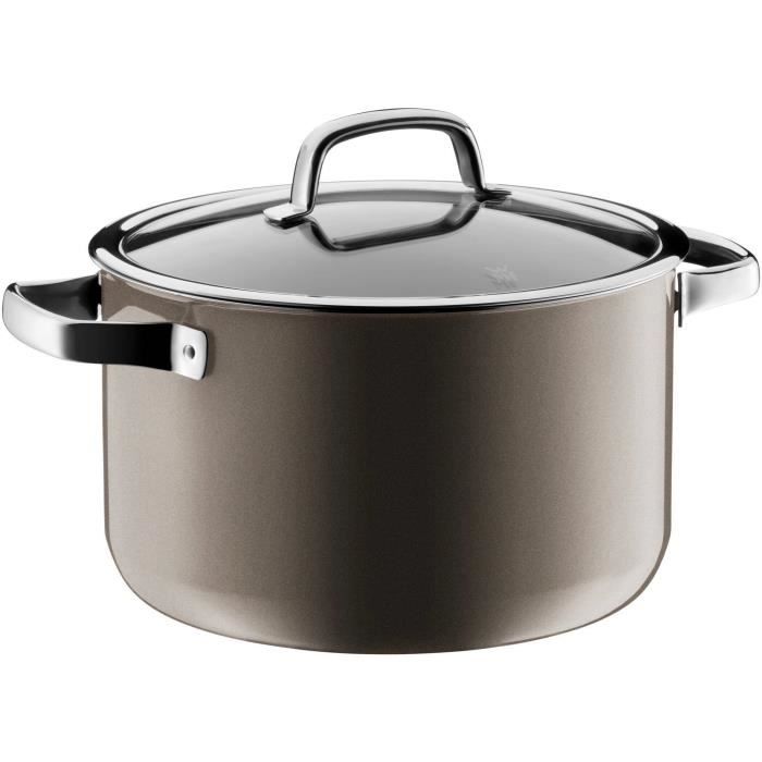 Wmf - faitout acier émaillé 24cm + couvercle - 514475290