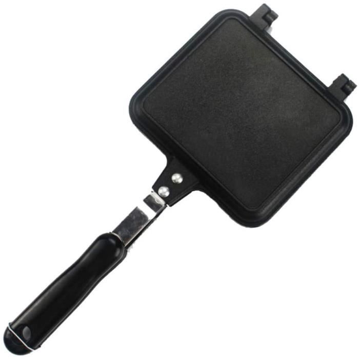 Mini Gaufrier Machine à Sandwich pour Petit Déjeuner - Gaufrier Carré/Rond Muffin Moule à Pâtisserie Équipement de Fabrication de Gâ