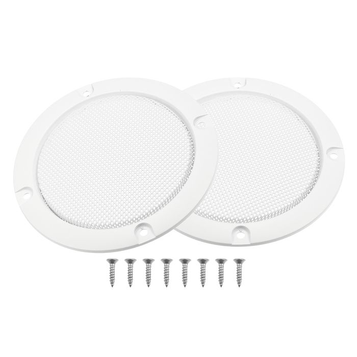 Grilles De Guides Pour Haut-parleur - Noir, Diamètre 6mm - Lot De 8 - Uxcell