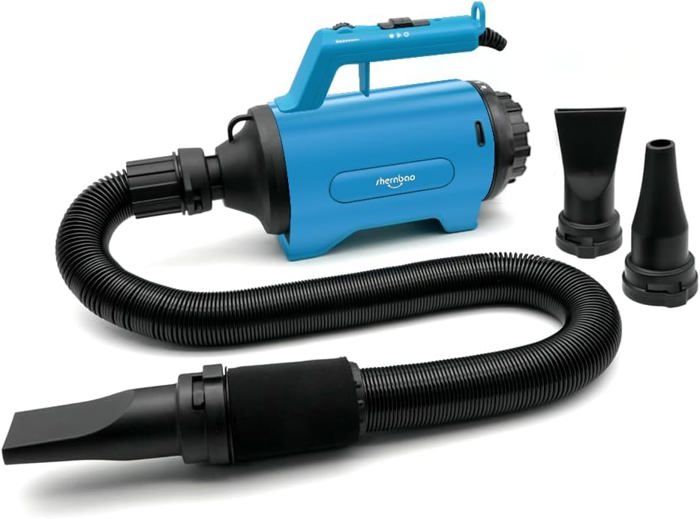 Comparer les prix de Sèche-Cheveux Séchoir Animaux Pulseur Professionnel À Haute Vitesse Pour Chien 3.8 Hp