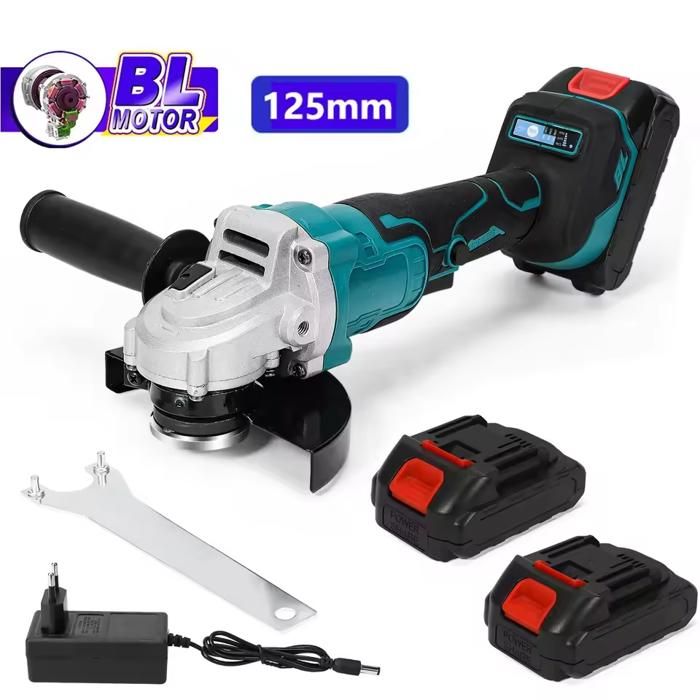 Meuleuse D'angle Sans Fil 12V - 500W, 19500 Tr/min - Lot Complet