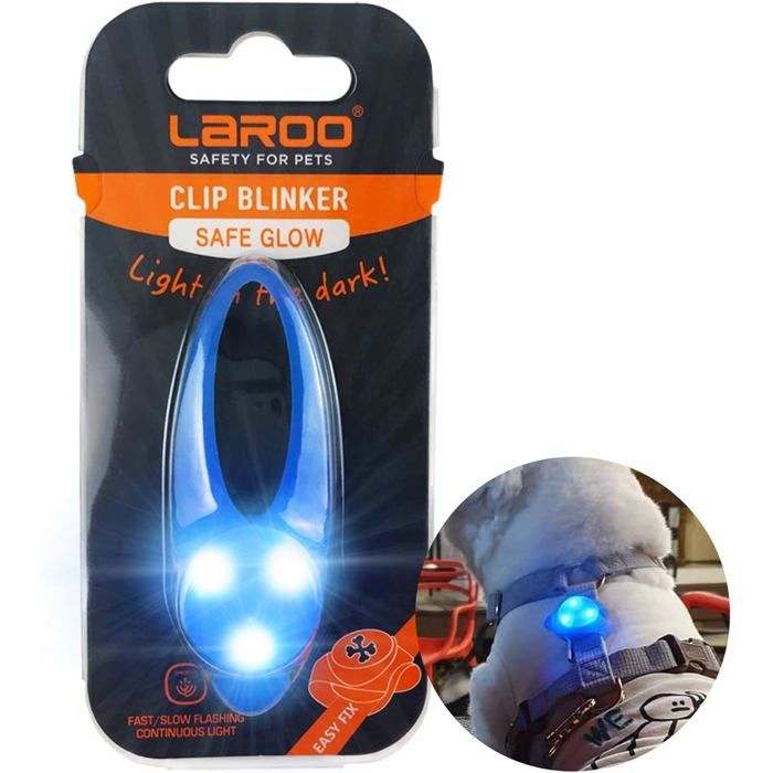 Pendentifs pour Colliers Chien Etanche Silicone Souple Sécurité Clignotant à LED Lumineux pour Les Sports de Plein Air et