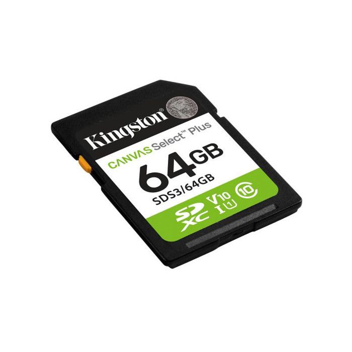 KINGSTON Carte memoire 64GB SDXC Canvas Select Plus *SDS3/64GB