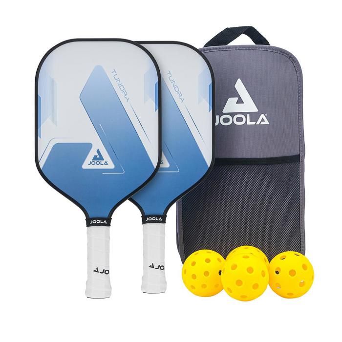 Cheap Joola JOOLA Tundra Set Pickleball - 2 raquettes fibre de verre, 4 balles, sac ...