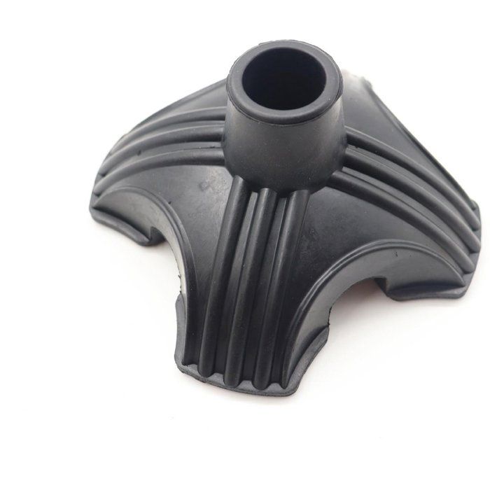 supregear Pointes de Canne, 19 mm Embout de Canne de Remplacement en Caoutchouc, Antidérapant, à