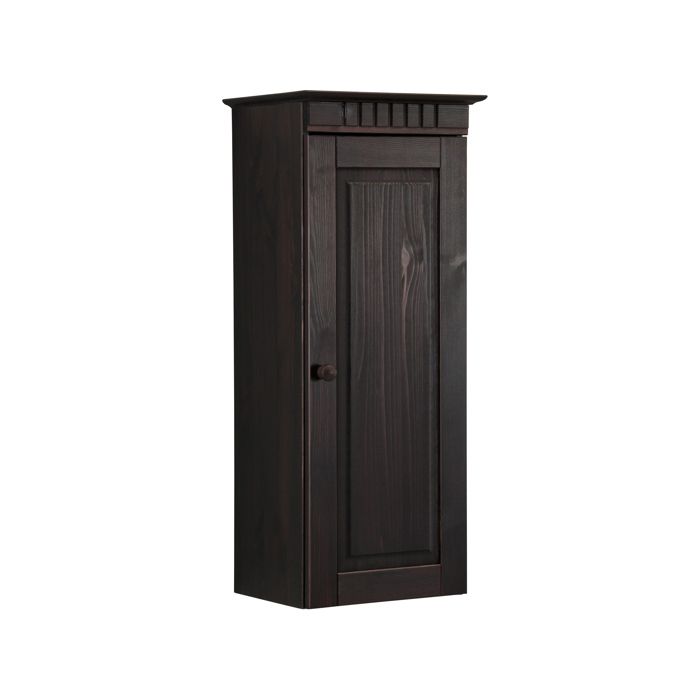 Cubrix-armoire Murale 1 Porte Havane/laque Cubrix-armoire Murale 1 Porte Havane/laque