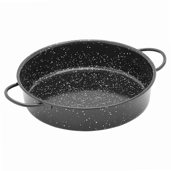 Plat rond émaillé Ø 24cm