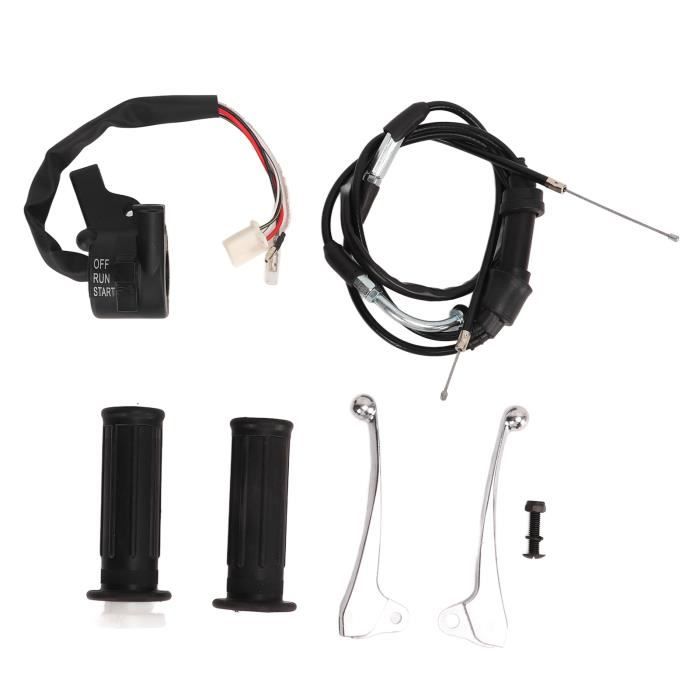 Boîtier Accélérateur + Interrupteur Arrêt Pour Yamaha PW80 PY80 Peewee Dirt Bike