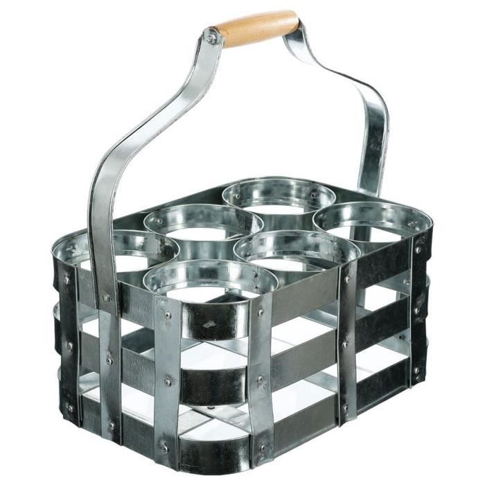 Porte 6 bouteilles Outlet