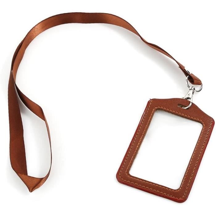 Porte Carte Pare Brise Handicapé Arae Porte-carte En Cuir Synthétique Avec 1 Fenêtre Transparente Pour Porte-cartes Léger Minimaliste