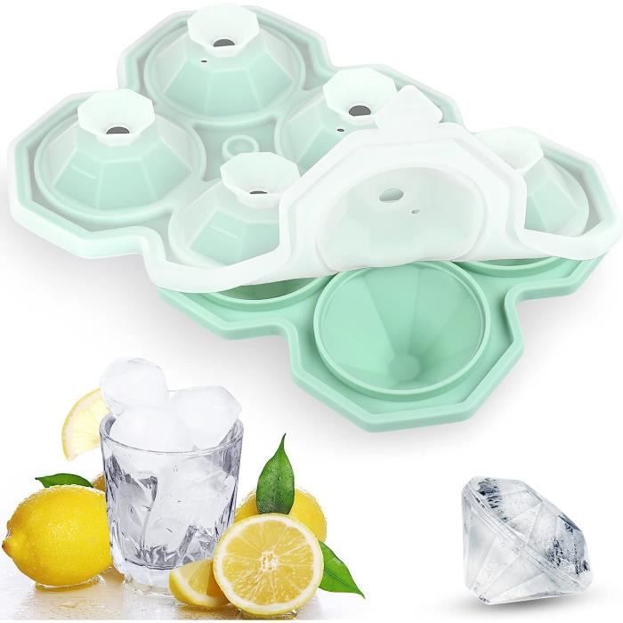 Supchill Lot De 2 Moules à Glaçons En Forme De Tête De Mort