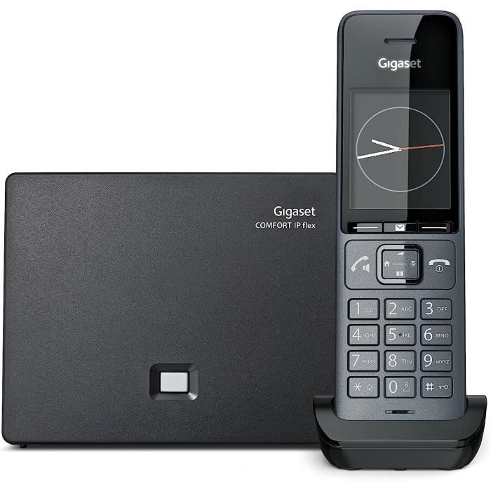 Téléphones Analogiques Et Dect - Comfort 520 Ip Téléphone Sans Fil  Technologie Compatible Fonction Mains Libres Verrouillage Appels