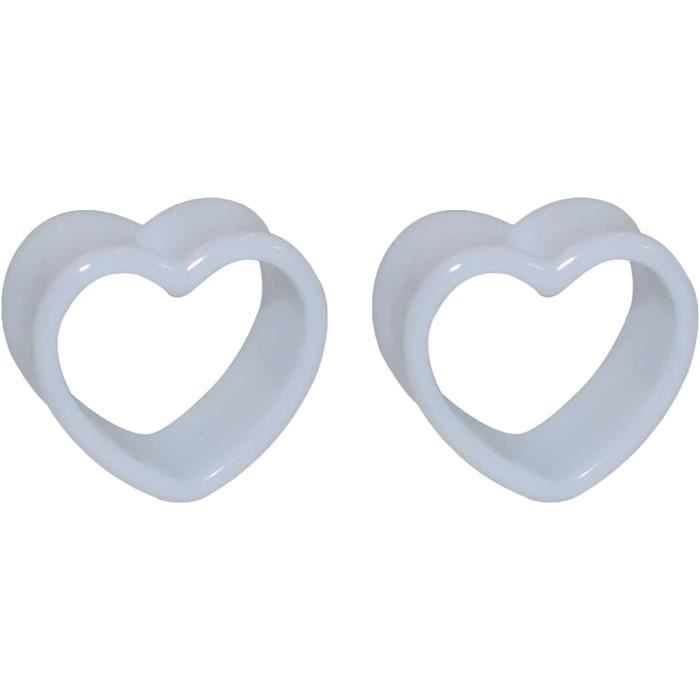 Tunnels D'oreilles En Titane 12 Mm - Lot De 2 Pièces, Design Double évasé, Pour Stretching - Bijou De Qualité, Boîte Cadeau Incluse