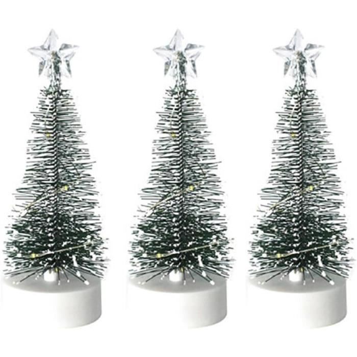 Mini Sapin Noël Artificiel Modèle D'Arbre Noël Art Ornement Artisanat