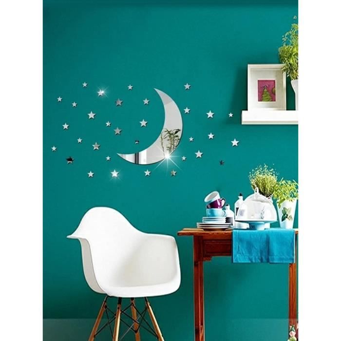 Autocollant Mural Déco Joker - 55 X 57 Cm, Vinyle Mat Amovible