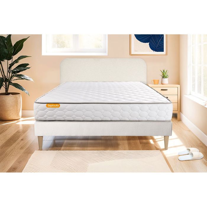 Matelas Mémoire de forme + sommier kit 180x200 Memo