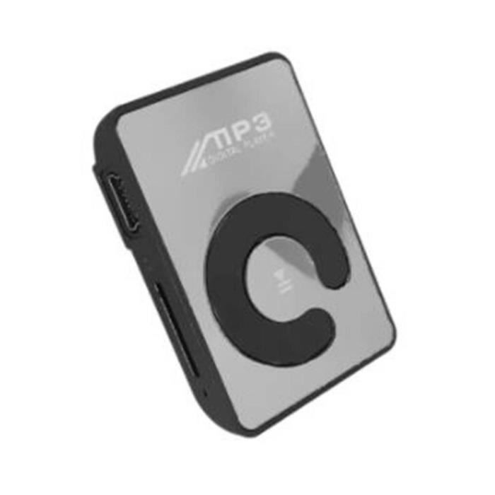 Mini lecteur MP3 Portable à Clip miroir, mode Sport, lecteur de musique numérique USB, carte Micro SD TF, lecteur multim -QUKJ643