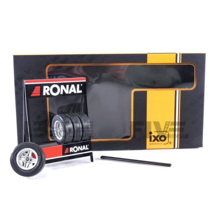 Ixo Ronal Voiture Miniature de Collection - IXO 1/18 - ACCESSOIRES Roues et Rack ...