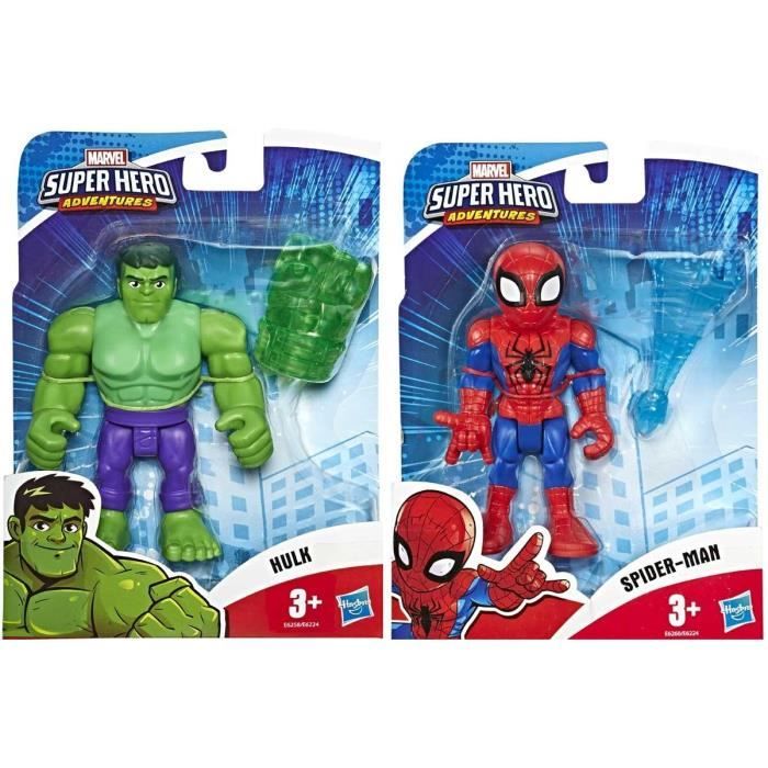 FIGURA DE ACCIÓN PLAYSKOOL SPIDERMAN MARVEL SUPER HERO ADVENTURES FIGURA DE ACCIÓN PLAYSKOOL SPIDERMAN MARVEL SUPER HERO ADVENTURES