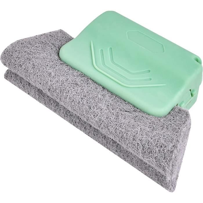 Outil Brosse De Nettoyage 2 En 1 Pour Rainures De Fenêtres Et Portes - Multifonction, Neuf