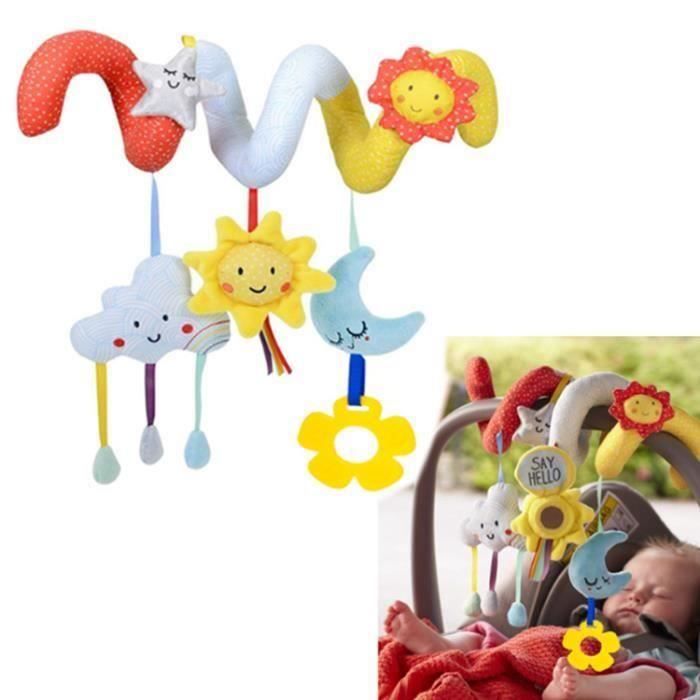 Kid Lit Berceau Landau de bébé Suspendus Hochets Spirale Poussette Siège  Auto Jouet,Ciel L02BC - Achat / Vente hochet 6220481977613 - Soldes° !  Cdiscount