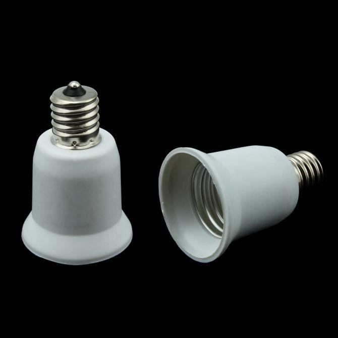 E17 à E27 Base Socket Ampoule lampe Holder Plug Adapter Converter