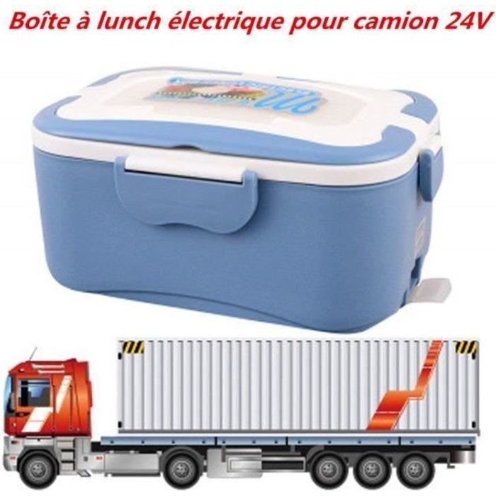Cordon Alimentation 12V/24V BYUTFA Pour Boîte à Lunch Chauffante - 1.6m, Voiture