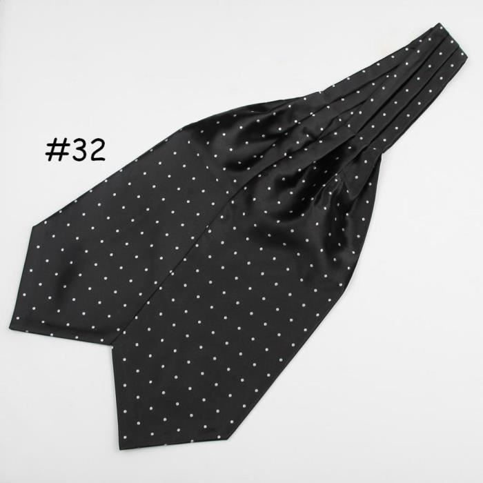 747 Tissu Dentelle Noir Cravate Homme Mariage Microfibre 747 Tissu Dentelle Noir Cravate Homme Mariage Microfibre