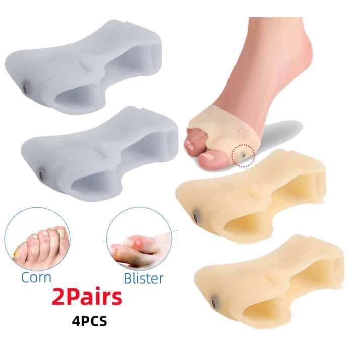 Séparateur D'orteils Correcteur – Pour Petit Orteil – 1 Paire (2 Pièces) – Neuf