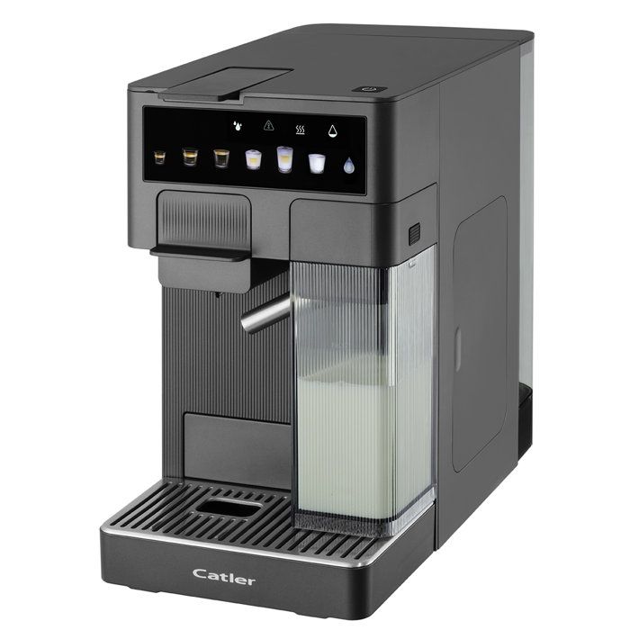 Machine à expresso à capsules CATLER Renzo ES 750 G Café moulu compatible Chauffe tasses Écran tactile couleur