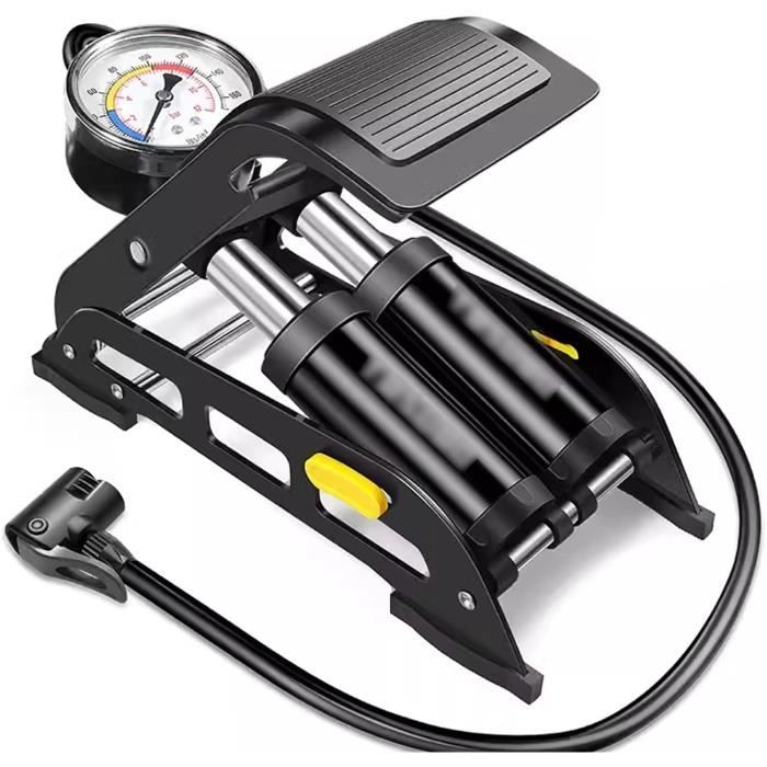 Pompe à bicyclette Dunlop avec manomètre – MSKA Solutions Ltd