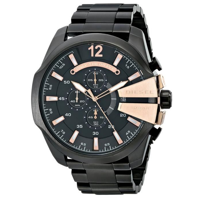 Bracelet acier sale montre diesel homme
