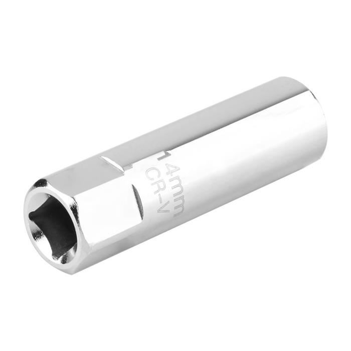 Clé à Bougie Magnétique 14mm Et 16mm - Douille Pivotante 360° - Démontage Facile Moteur