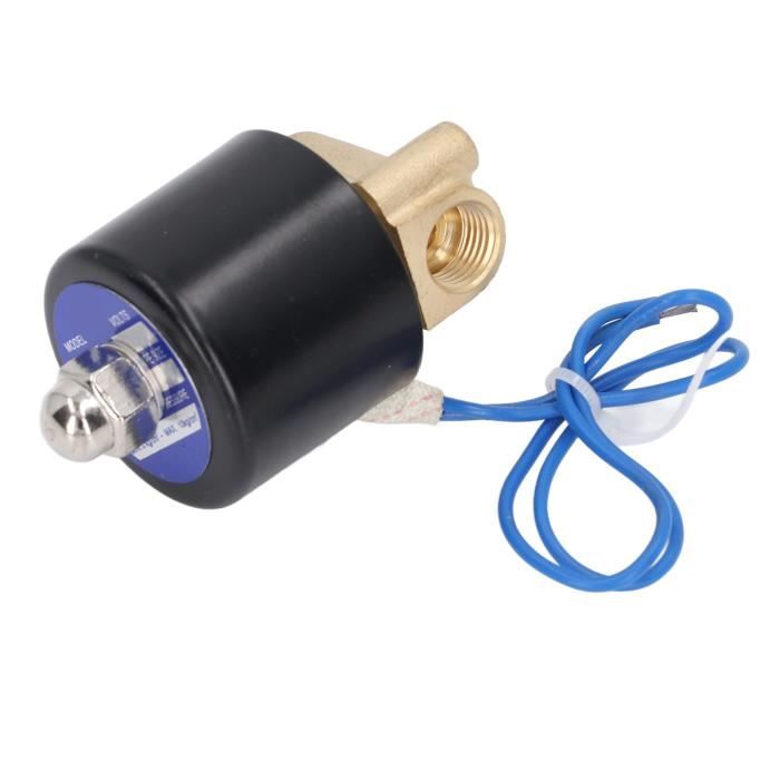 Électrovanne Eau 12V 1/4" MOUMOUTEN - Normalement Fermée Pour Système Osmose Inverse RO