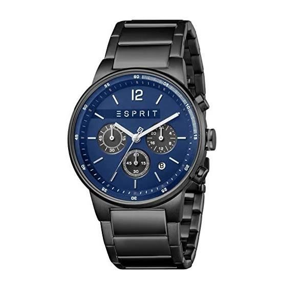 Esprit ES1G025M Montre Homme Acier inoxydable Noir Achat vente