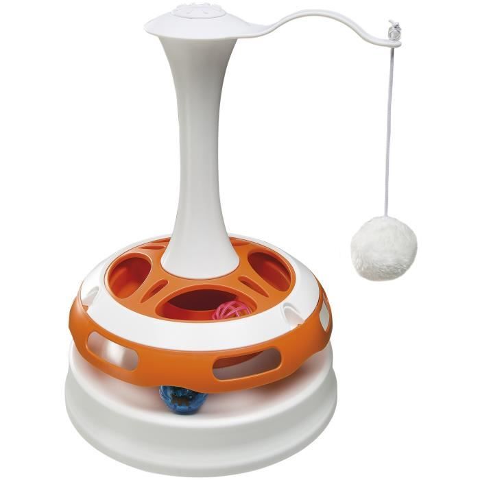 Ferplast Jouet à carrousel pour chats Tornado 85100200 Ferplast Jouet à carrousel pour chats Tornado 85100200