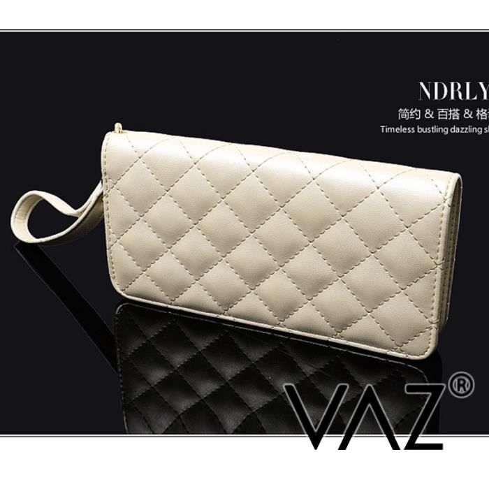 Pochette cuir femme luxe Clearance