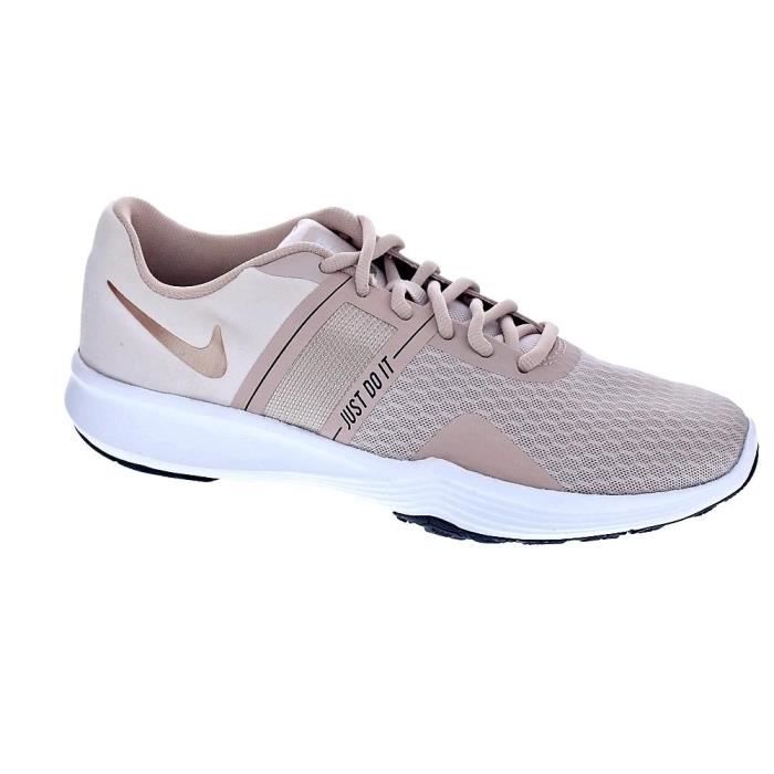 Banzai En riesgo diferente a NIKE Baskets CITY TRAINER 2 - Femme - Rose poudre - Cdiscount Chaussures