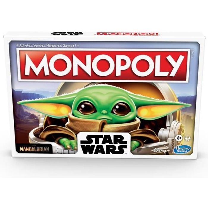 MONOPOLY - édition Star Wars L'Enfant - Jeu de plateau pour la famille et les enfants