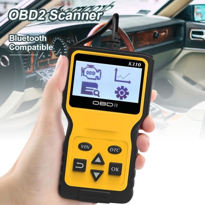 Outil de Diagnostic Auto OBD2 ScannerDéfaut Diagnostic pour tous les