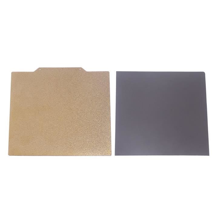 Plateau PEI Magnétique Pour Imprimante 3D 235x235mm - Anti-décollage Et Haute Planéité | Compatible Anet A8, Creality, Wanhao