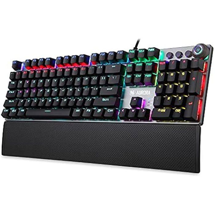 Clavier USB - IBOX - Aurora K-4 - QWERTY - Noir - Filaire