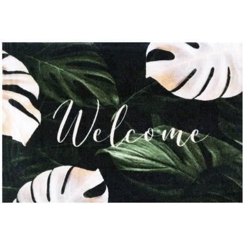 IDMAT Tapis boston - 40 x 60 cm - Jungle welcome